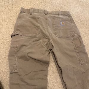 Carhartt Cargo Relaxed Fit Khaki Work Pants